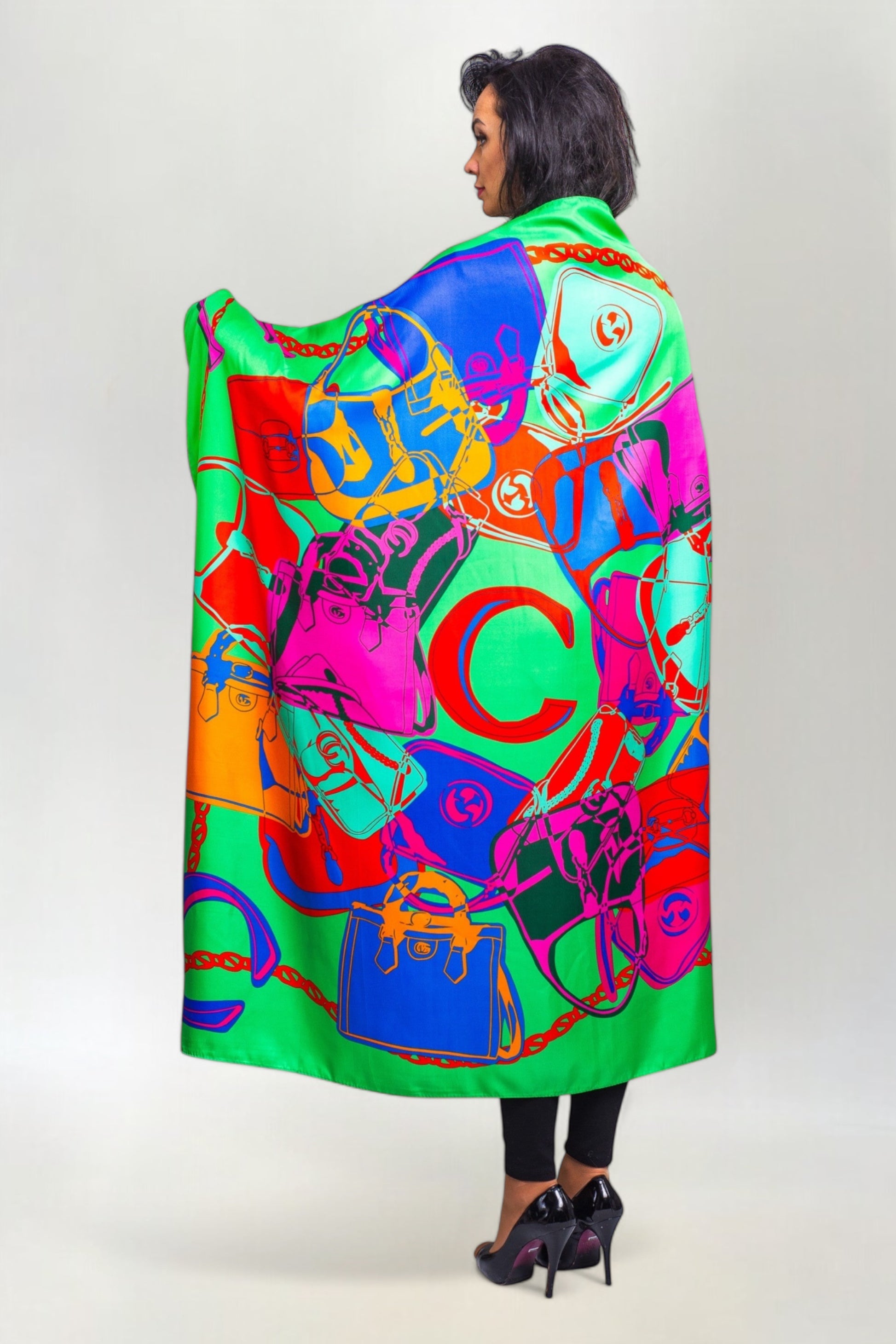 Apaszka Duża 128x128cm