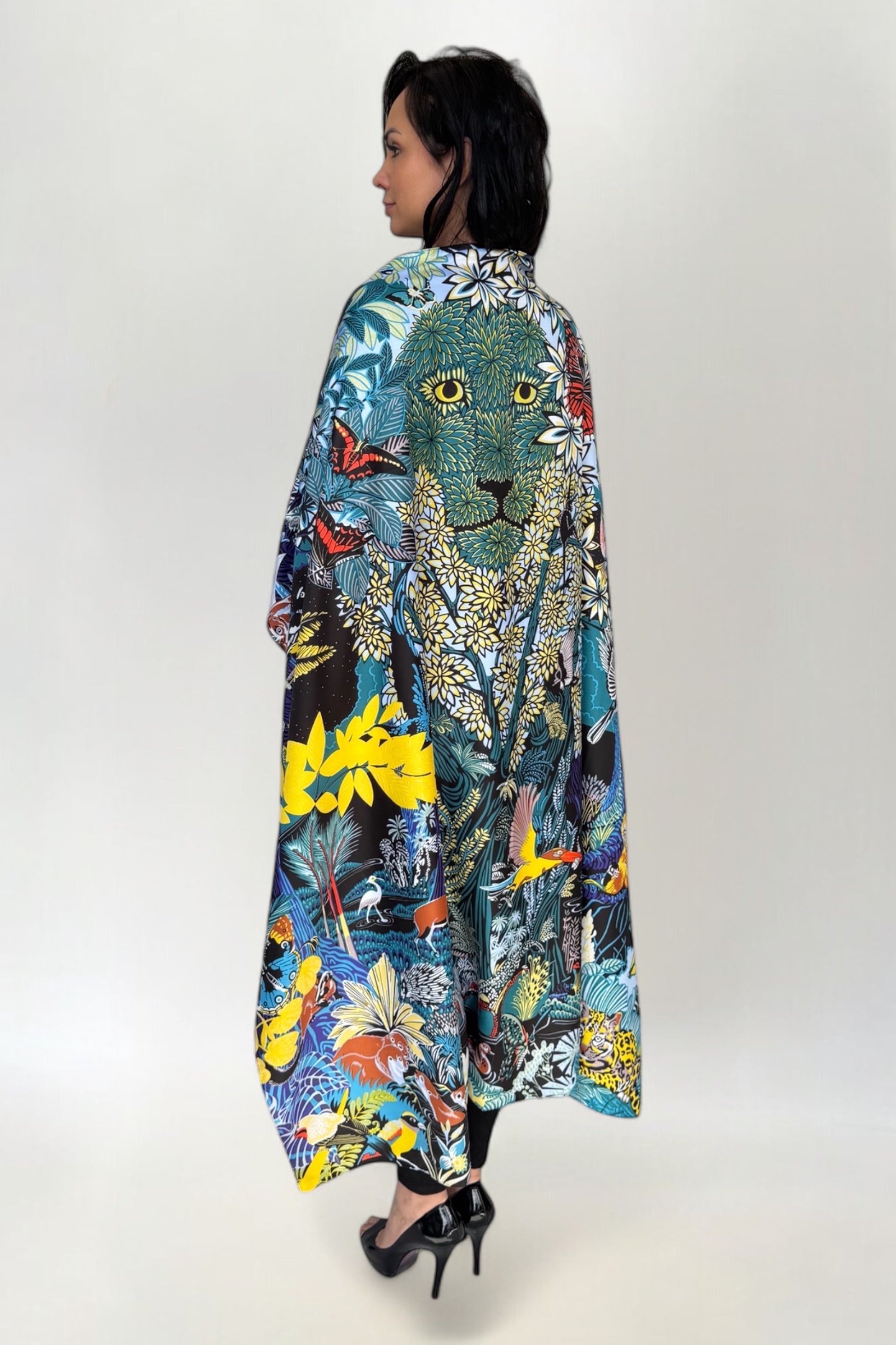 Apaszka Duża Jedwab 128x128cm