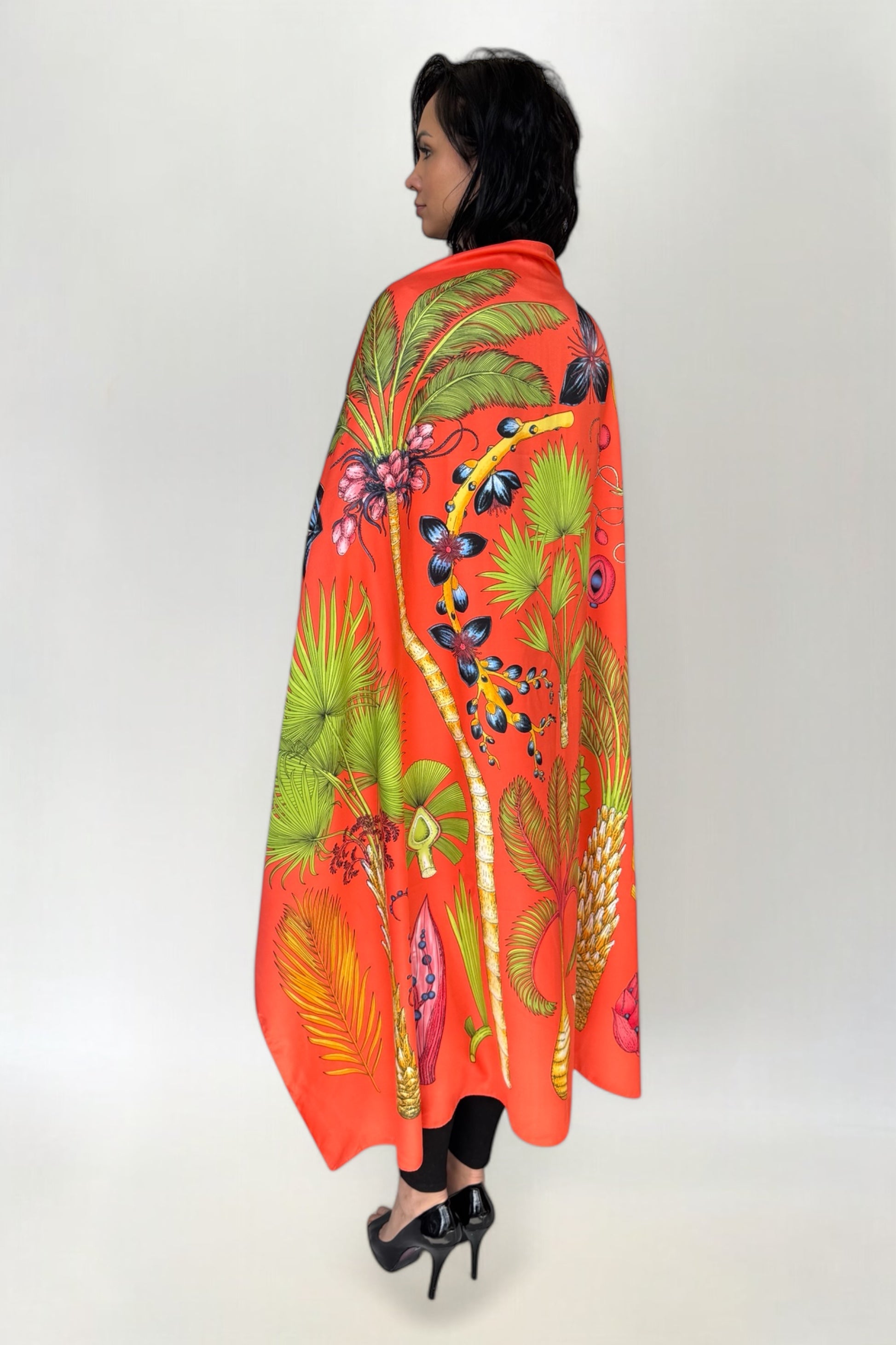 Apaszka Duża Jedwab 128x128cm