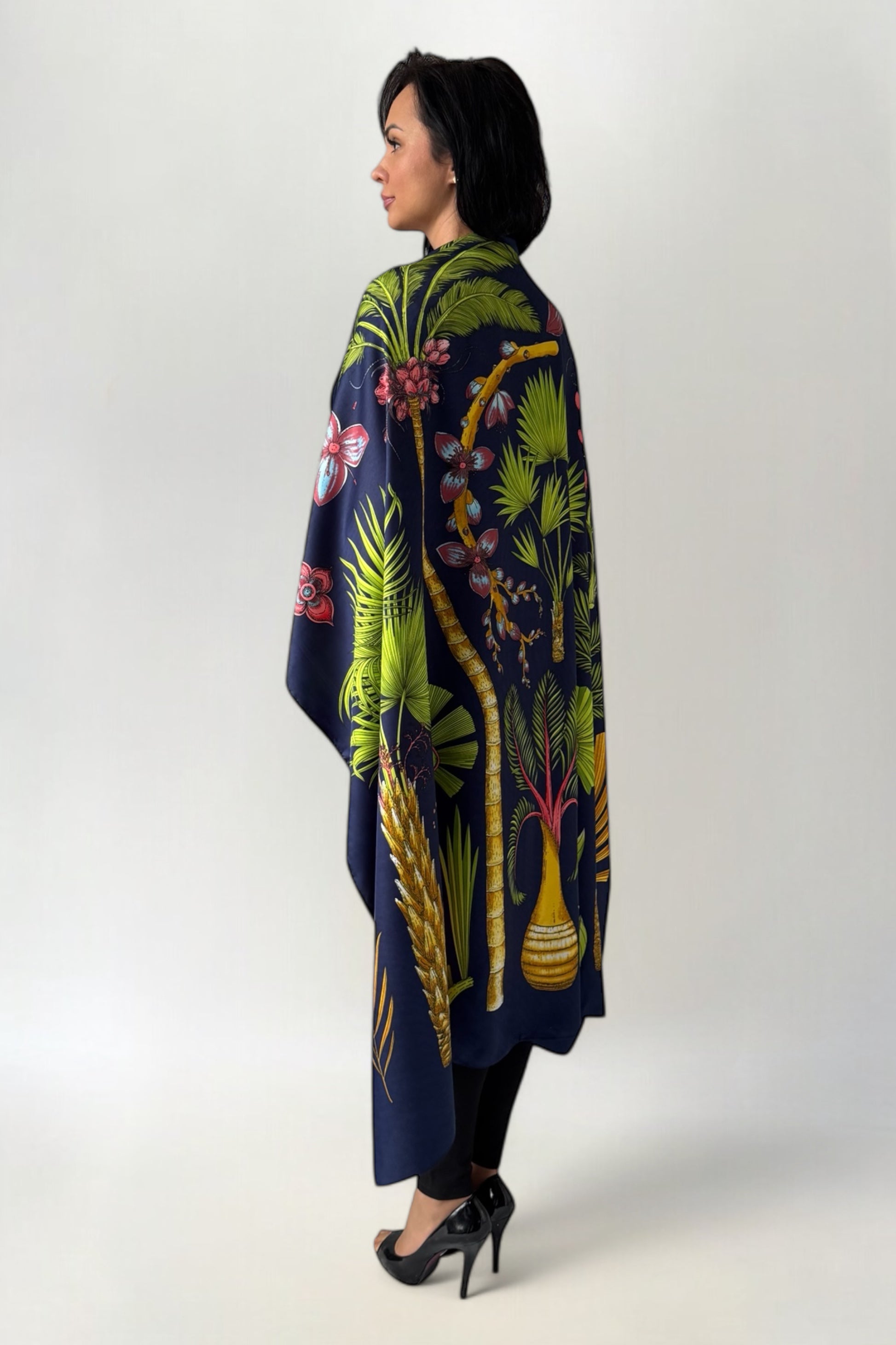 Apaszka Duża Jedwab 128x128cm