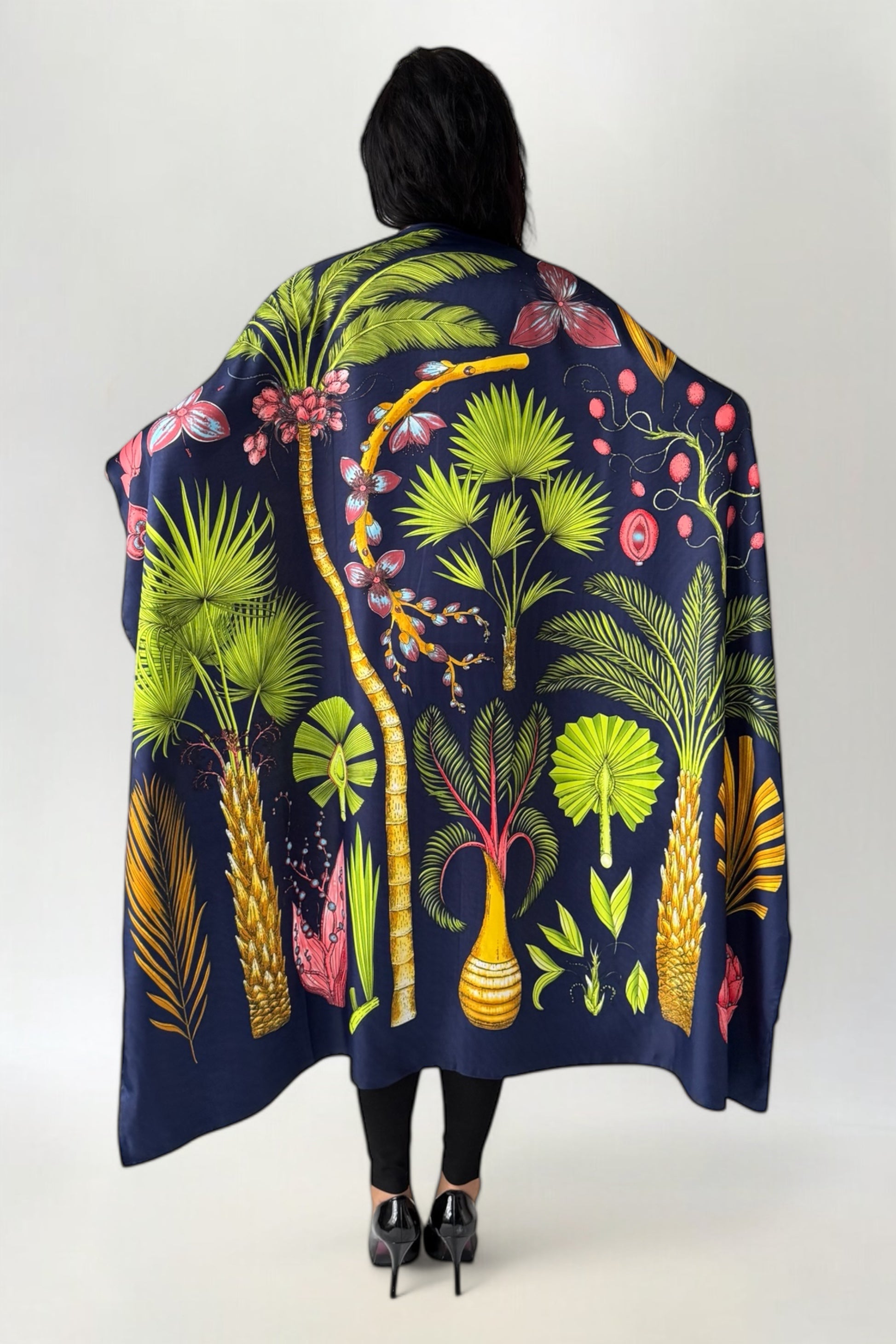 Apaszka Duża Jedwab 128x128cm